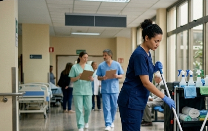 Personal de Limpieza para Institución de Salud Cargo Vacante